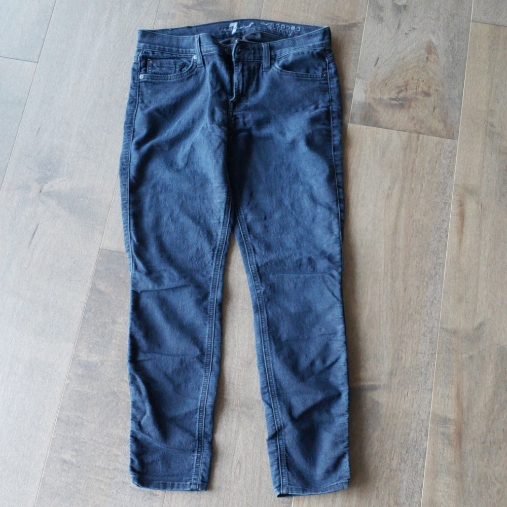 Very soft! 7 For All Mankind skinny crops